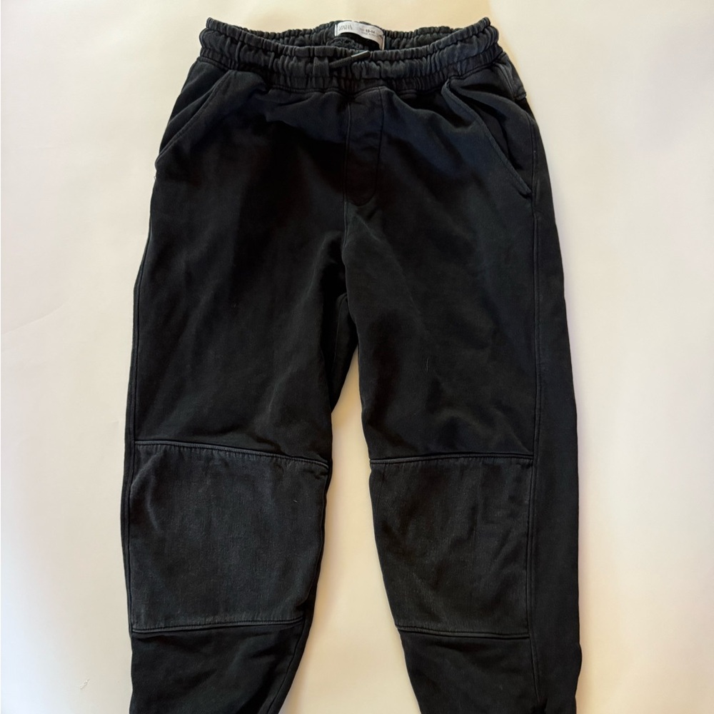 Zara Charcoal Elastic Waist jogger sweat Pants